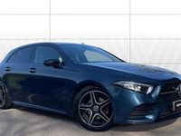 Used Mercedes A180 AMG Line Premium 136 HP (100 kW) 2023 Blue Hatchback