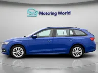 Used Skoda Octavia SE Technology 201 HP (147 kW) 2024 Blue Estate