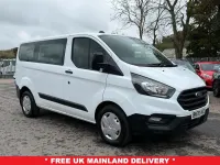 Used Ford Transit Custom 105 HP (77 kW) 2021 White Van