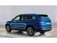 Used Skoda Kodiaq SE L Executive 150 HP (110 kW) 2023 Race blue metallic SUV