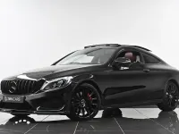 Used Mercedes C250 AMG Line Premium Plus 204 HP (150 kW) 2016 Black Coupe