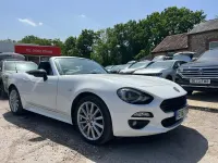 Used Fiat 124 Spider Lusso Plus 140 HP (102 kW) 2017 White Cabriolet