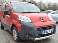 Used Peugeot TePee Outdoor 70 HP (51 kW) 2010 Red MPV