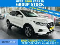 Used Nissan Qashqai N-Connecta 140 HP (102 kW) 2019 White SUV