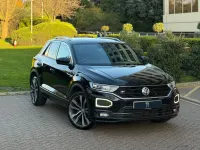 Used VW T-Roc R-line 150 HP (110 kW) 2020 Black SUV