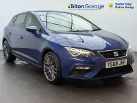 Used Seat Leon FR 130 HP (95 kW) 2019 Blue Hatchback