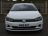 Used VW Polo SE 95 HP (69 kW) 2018 White Hatchback