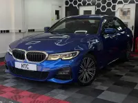 Used BMW 330e M Sport 292 HP (214 kW) 2019 Blue Sedan