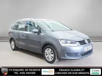 Usado VW Sharan SE 150 HP (110 kW) 2016 Cinzento Monovolume