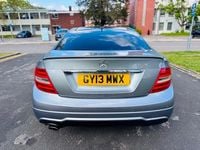 Begagnad Mercedes C220 AMG 2013 Silver