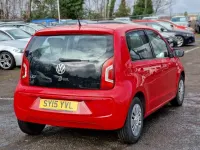 Used VW up! move up! 59 HP (43 kW) 2015 Red Hatchback
