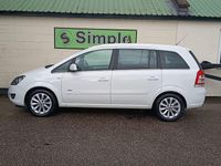 Used Vauxhall Zafira Design Edition 120 HP (88 kW) 2014 White MPV
