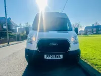 Used Ford Transit Trend 130 HP (95 kW) 2021 White Van