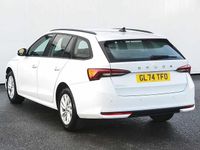 Used Skoda Octavia SE Technology 113 HP (83 kW) 2024 Moon white metallic Estate