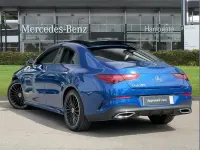 Used Mercedes CLA180 AMG Line Premium Plus 134 HP (98 kW) 2023 Blue Coupe