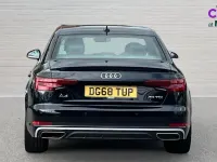 Used Audi A4 S-Line 190 HP (139 kW) 2019 Black