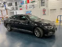 Used VW Passat R-line 190 HP (139 kW) 2017 Black Sedan