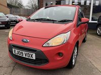 Used Ford Ka Zetec 2009 Red Hatchback