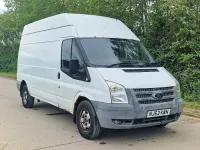 Used Ford Transit 125 HP (91 kW) 2013 White Van