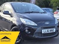 Używany Ford Ka Zetec 69 KM (50 kW) 2016 Czarny Hatchback