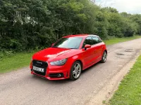 Used Audi A1 S-Line 86 HP (63 kW) 2012 Red Hatchback