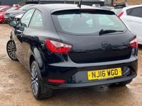 Used Seat Ibiza CONNECT 90 HP (66 kW) 2016 Black Coupe