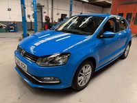 Used VW Polo SE 2015 Blue Hatchback