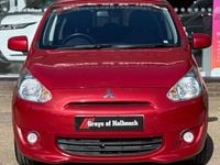 Used Mitsubishi Mirage 2015 Red Hatchback