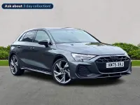 Used Audi A3 Sportback Black Edition 150 HP (110 kW) 2025 Grey Hatchback