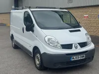 Used Renault Trafic 115 HP (84 kW) 2010 White MPV