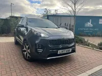 Used Kia Sportage GT-Line 177 HP (130 kW) 2017 Silver SUV