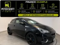 Used Vauxhall Corsa Edition 115 HP (84 kW) 2015 Black Hatchback