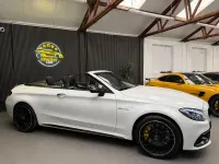 Used Mercedes C63S AMG Premium 2017 White Cabriolet