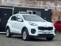 Used Kia Sportage 177 HP (130 kW) 2018 White SUV