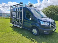 Used Ford Transit Trend 130 HP (95 kW) 2021 Blue Van