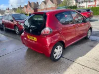 Used Toyota Aygo 68 HP (50 kW) 2011 Red Hatchback