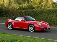 Used Porsche 911 2009 Red Cabriolet
