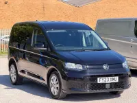 Usado VW Caddy Pro 122 HP (89 kW) 2023 Preto Monovolume