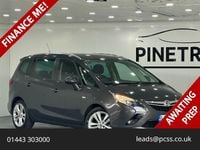 Used Vauxhall Zafira Tourer SRi 140 HP (102 kW) 2015 Grey MPV