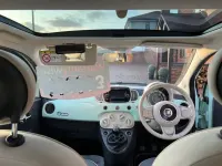 Used Fiat 500 Lounge 105 HP (77 kW) 2017 Green Hatchback