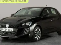 Used Peugeot 208 Active 102 HP (75 kW) 2024 Black Hatchback