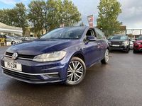 Used VW Golf VII SE 115 HP (84 kW) 2017 Blue Hatchback