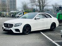 Used Mercedes E350 AMG line 258 HP (189 kW) 2017 White Sedan