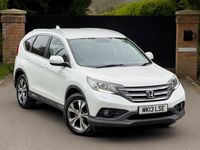 Begagnad Honda CR-V SR 2013 Vit SUV