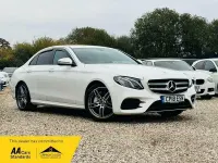 Used Mercedes E200 AMG line 150 HP (110 kW) 2018 White Sedan