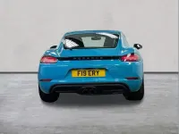 Used Porsche Cayman 300 HP (220 kW) 2019 Blue Coupe
