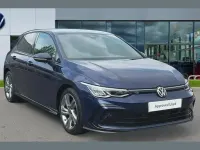 Used VW Golf VIII R-line 147 HP (108 kW) 2022 Blue Hatchback