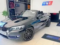 Usado BMW 218 Sport Line 2019 Negro Descapotable