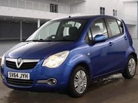 Used Vauxhall Agila S 68 HP (50 kW) 2014 Blue MPV
