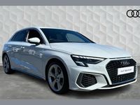 Used Audi A3 S-Line 150 HP (110 kW) 2021 White Sedan